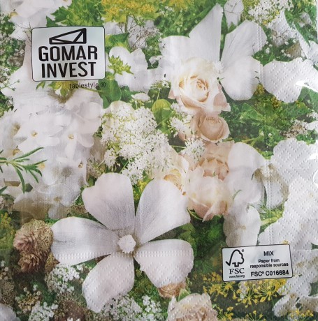 Serwetki Lunch 33x33 Floral dream