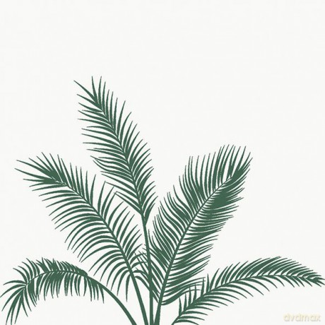 Serwetki Lunch 33x33 Palm branch