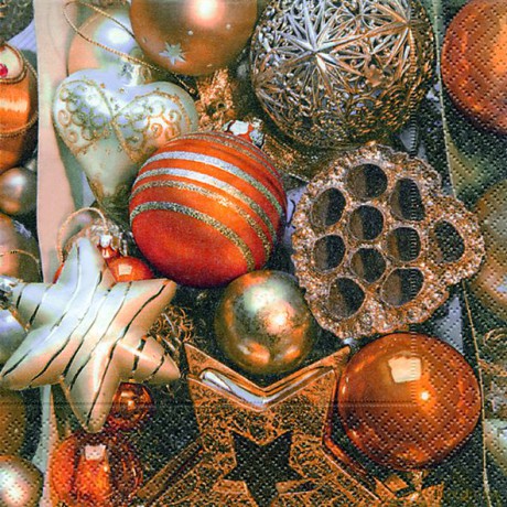 Serwetki Lunch 33x33 Shining balls