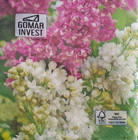 Serwetki Lunch 33x33 Syringa