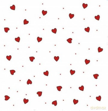Serwetki Lunch Daisy - Cute small hearts SDOG042101