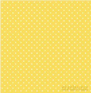 Serwetki Lunch Daisy - White Dots on Yellow SDOG036809
