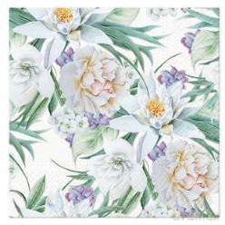 Serwetki Lunch Tete a Tete Orient Flowers 33x33 20szt./op.