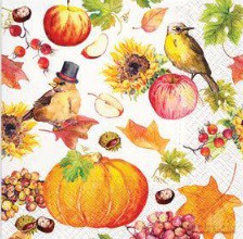 Serwetki Lunch Tete a Tete Pumpkin Land 33x33 20szt./op.