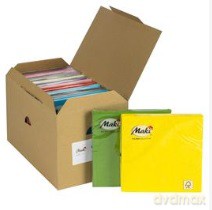 Serwetki Lunch Unicolour mix SL_CO_MIX 33x33 20 szt.op.- karton 12 paczek.