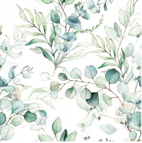 SerwetkI Maki coctail Eucalyptus Twigs 25x25 20szt./op.