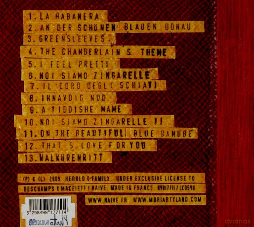 Moriarty: The Lost Scenes Of Puss\'n\'boots [CD]