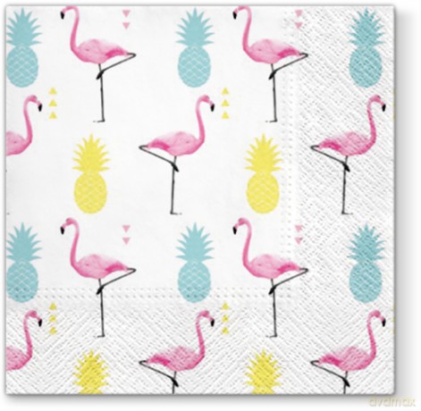 Serwetki TL200296 Flamingo