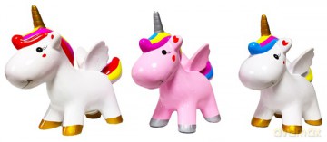Skarbonka ceramiczna unicorn skrzydło
