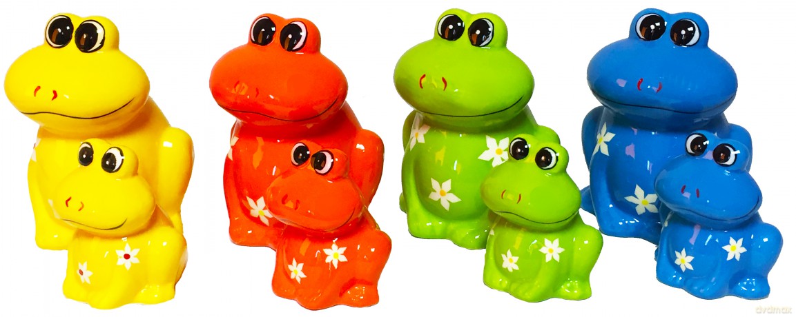 Skarbonka ceramiczna Żaba M