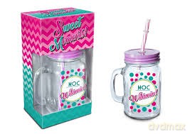 Słoik z rurką 450 ml "Moc witamin"