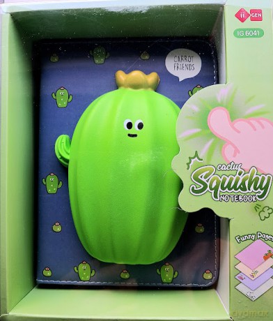 SQUISHY notes kaktus 128 str