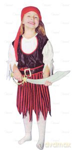 Strój PIRATKA POSZARPANA (SD6893)