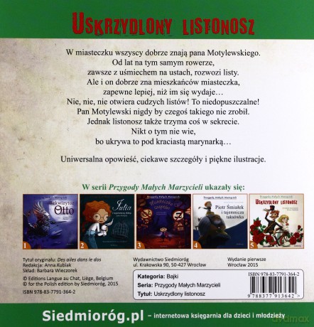 Uskrzydlony Listonosz - Christelle Huet-Gomez, Olivier Nomblot [KSIĄŻKA]