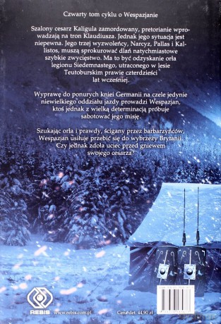 Utracony Orzeł Rzymu Wespazjan Tom 4 - Robert Fabbri [KSIĄŻKA]