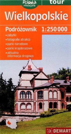 Wielkopolskie Podróżownik Mapa Samochodowa