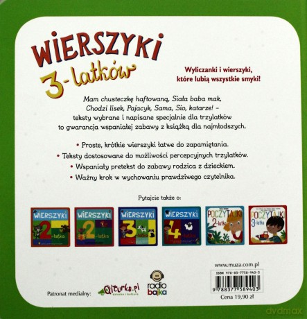 Wierszyki 3-Latków [KSIĄŻKA]