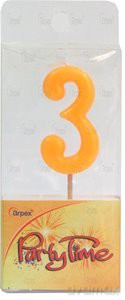 Świeczki ozdobne NA SZPILCE (DS5373-3)