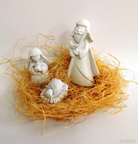 Święta Rodzina 3szt/opak 3cm/8cm/10cm