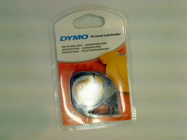 Tas.Dymo 12mm/2m Bia.Wpr 18770