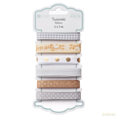 Tasiemki neutrals 6x2m