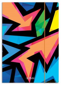 Teczka A4 z gumką Neon Art