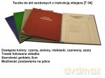 Teczka do akt osobowych (T04) czarna