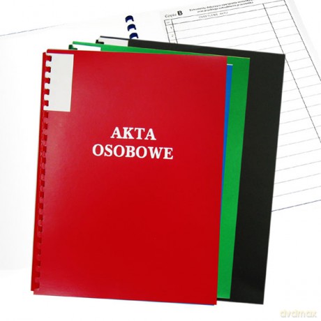 Teczka do akt osobowych A4 (mix) (339-098)