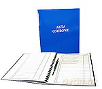 Teczka do akt osobowych A4 czarna 339-064