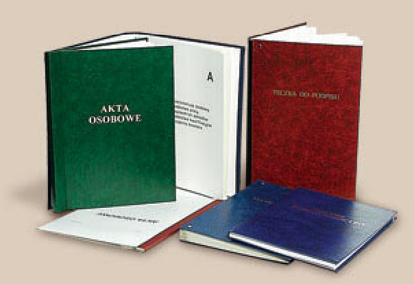 Teczka do akt osobowych A4 Delfin czarna (5907623219305)