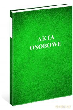 Teczka do akt osobowych zielona (T04)