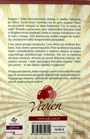 Wytwórnia Smakowitych Lodów Vivien - Abby Clements [KSIĄŻKA]