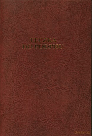 Teczka do podpisu Barbara A4 bordowa (1822206)
