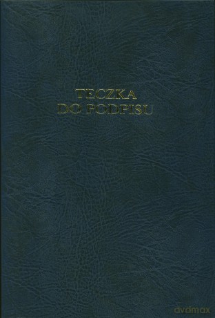 Teczka do podpisu Barbara A4 granatowa (1822218)