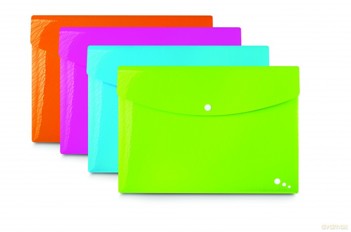 Teczka kopertowa Elba Art Pop A5 PP 5 szt. mix