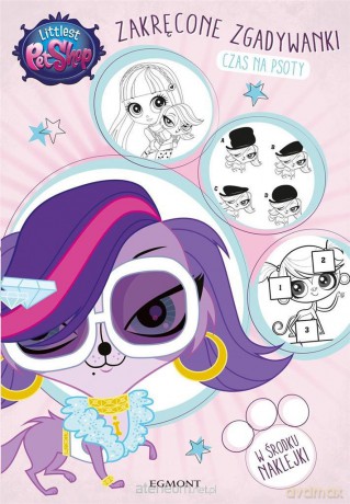 Zakręcone Zgadywanki Czas Na Psoty Littlest Pet Shop [KSIĄŻKA]