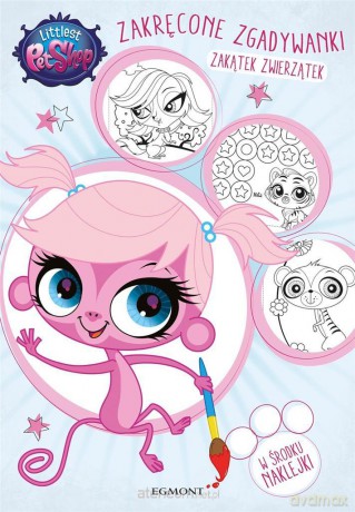 Zakręcone Zgadywanki Zakątek Zwierzątek Littlest Pet Shop [KSIĄŻKA]