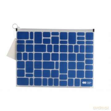 Teczka PP B4 z suwakiem Trend Blue