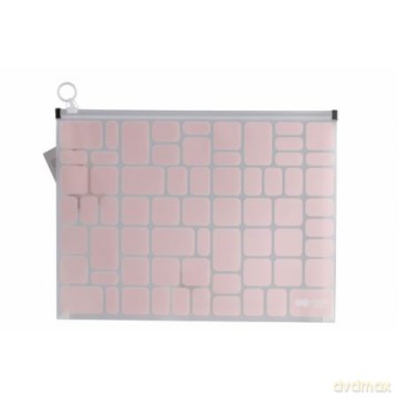 Teczka PP B4 z suwakiem Trend Pink