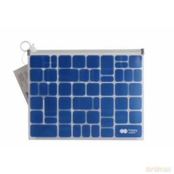 Teczka PP B5 z suwakiem Trend Blue