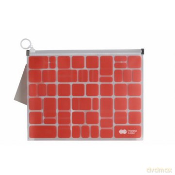 Teczka PP B5 z suwakiem Trend Coral