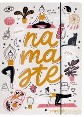 Teczka szkolna A4 Namaste zen