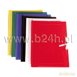 Teczka wiązana A4 PP- niebieska op.25szt TW-01-03