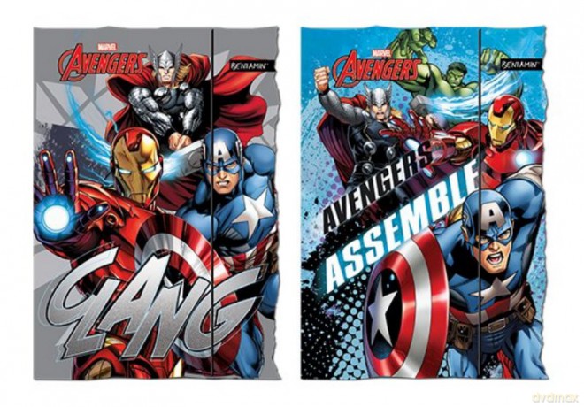 Teczka z gumką A4 Avengers