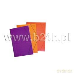 Teczka z gumką A4 Bigo różne 400g
