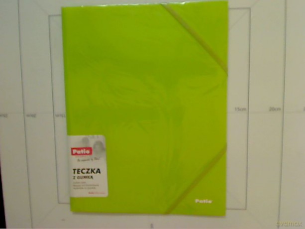 Teczka z gumką A4 Patio zielona (6605)