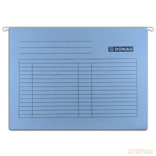 Teczka zawieszkowa Donau A4 niebieska 230g (7410905PL-10) op.5szt.