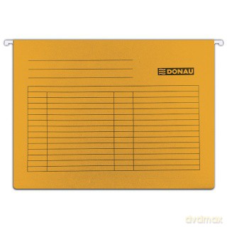 Teczka zawieszkowa Donau A4 pomarańczowa 230g (7410905PL-12) op.5szt.