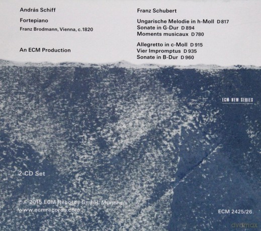 Andras Schiff: Frotepiano [2CD]