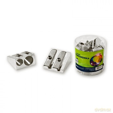 Temperówka metalowa podwójna AG1006/MF1406 24szt/opak